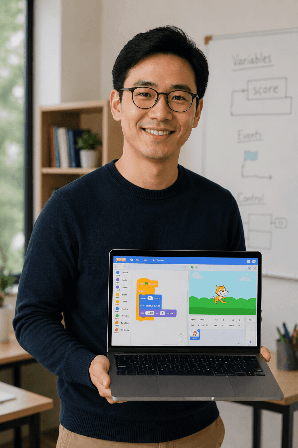 Representative Tasker — Coding for kids · Scratch & Python
